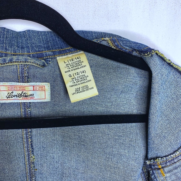 Levi's Denim Jacket Size L (12/14) - Picture 6 of 6